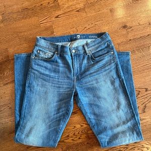 Mens 7 for Mankind skinny jeans